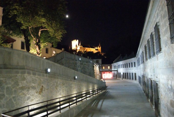 Nueva iluminación de la Casa de la Moneda