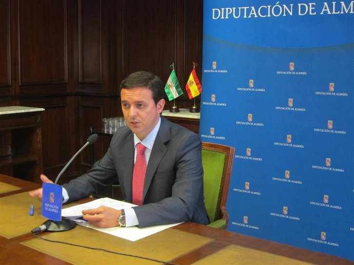 El vicepresidente de la Diputación Provincial de Almería, Javier Aureliano Garcí