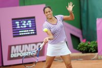 Estrella Cabeza supera la primera ronda en el torneo de Gastein