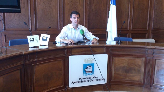 El portavoz de PP en San Sebastián Ramón Gómez Ugalde