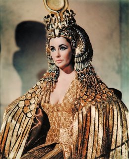 Liz Taylor en Cleopatra