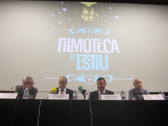 Presentación de la programación de la Filmoteca d'Estiu