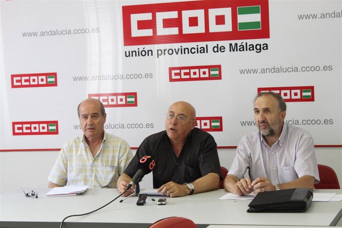 Jualián Gutiérrez, Juan Morón y Antonio Herrera