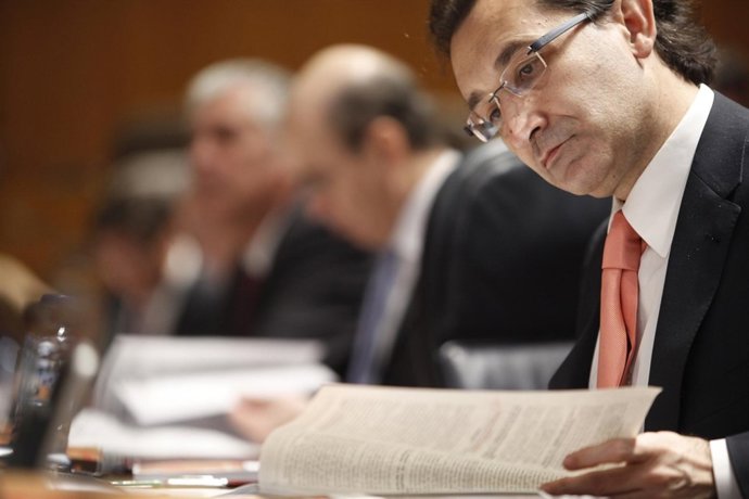 El consejero de Hacienda y Administración Pública de Aragón, José Luis Saz