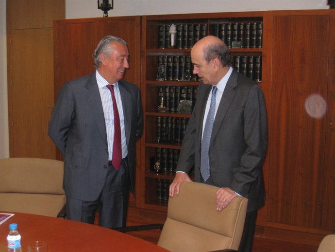 Reunión del presidente de Renfe y el consejero Fernández de Alarcón