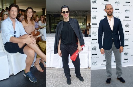 Los famosos acuden a mfshow men