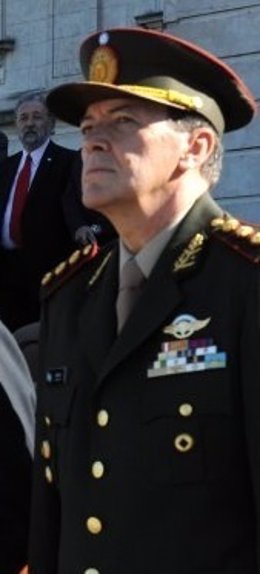 El jefe del Ejército argentina, César Milani