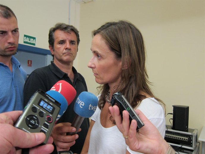 La secretaria general cde confebask, nuria lopez de guereñu