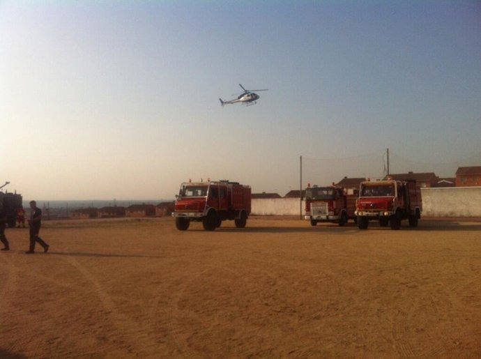 Incendio Castilla la Mancha