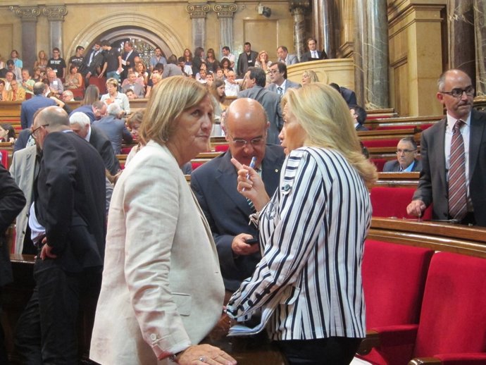 Núria de Gispert, Boi Ruiz y Joana Ortega