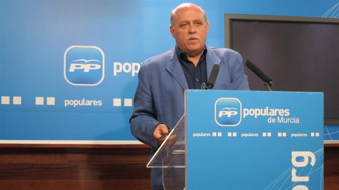 El secretario ejecutivo de Seguridad e Interior del PP regional, José Iborra
