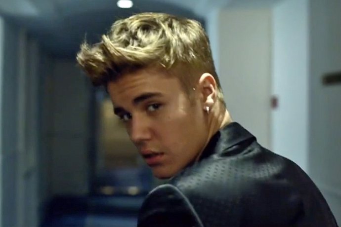 Justin Bieber en el anuncio de 'The Key'