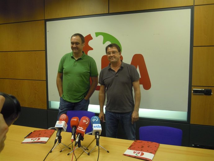 Unai Ziarreta y Joseba Gezuraga