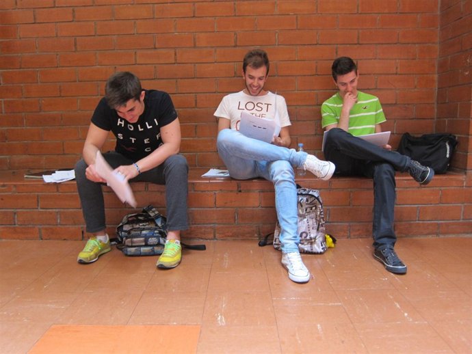 Selectividad, alumnos, universitarios, estudiantes, universidad, PAU, examen