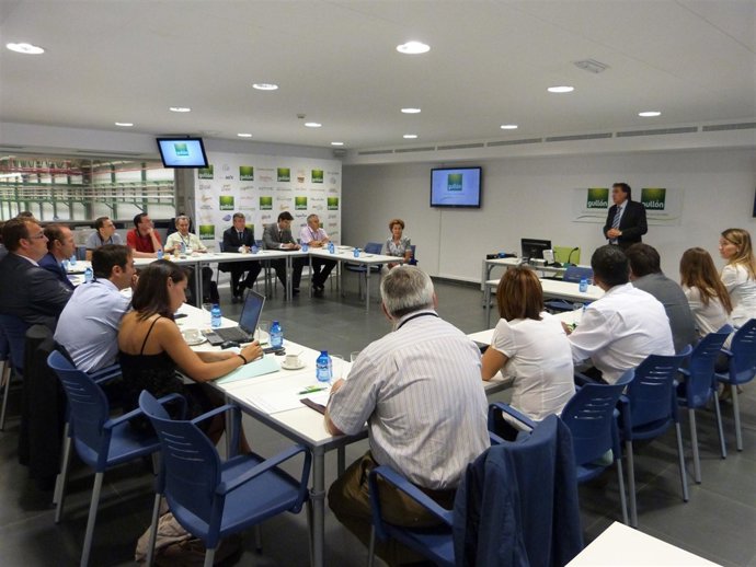 Visita de los empresarios