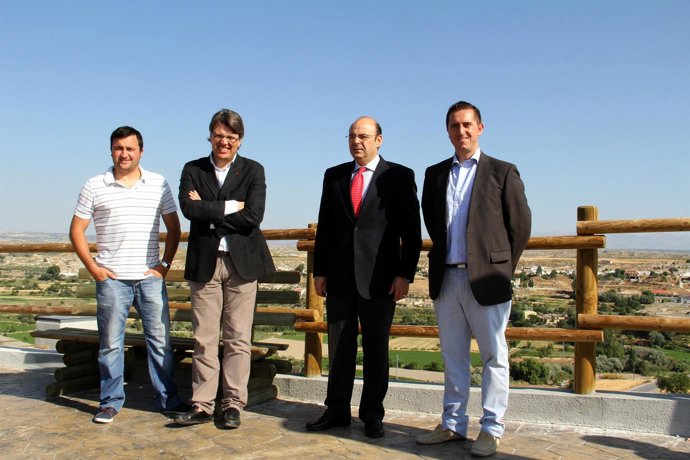 El presidente de Diputación visita Benamaurel