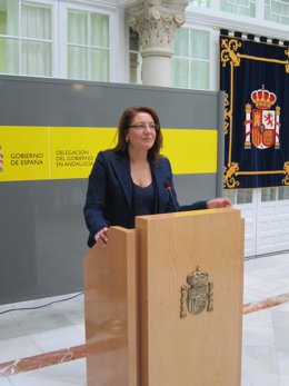 La delegada del Gobierno en Andalucía, Carmen Crespo