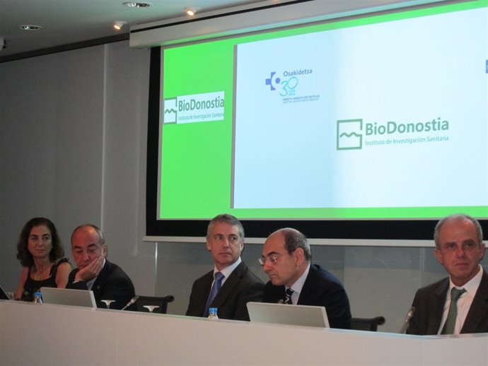 El lehendakarii, Iñigo urkullu, visita Biodonostia