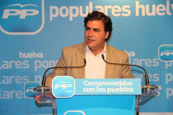 El presidente del PP de Punta Umbría, José Carlos Hernández Cansino.