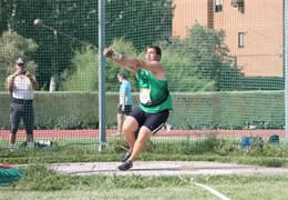 Javier Cienfuegos logra el récord de España de martillo en Leganés