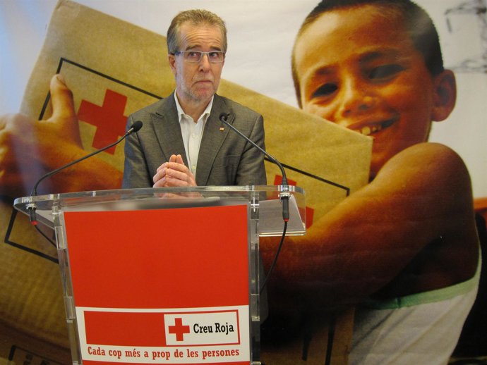 El presidente de Creu Roja, Josep Marquès