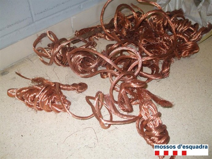 Cobre Decomisado En Esparreguera