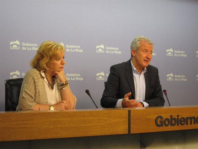 Del Río y Torrecilla, en la rueda de prensa