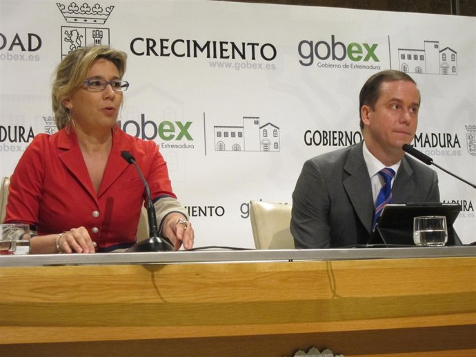 Cristina Teniente y Sergio Velázquez