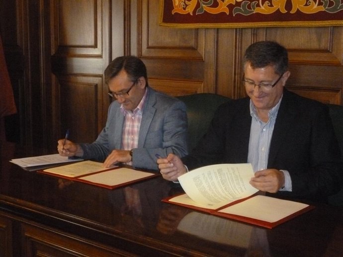 Joaquín Juste y Manuel Blasco