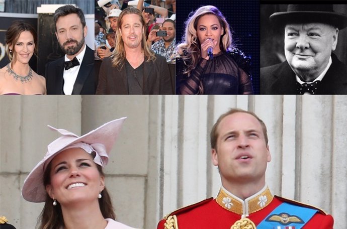 El bebé de los Duques de Cambridge se emparenta con Beyoncé, Churchill y Pitt