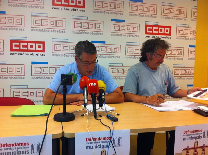 Rueda de presa de CC.OO sobre la reforma de la administración local