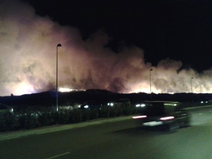 Incendio en Arroyo