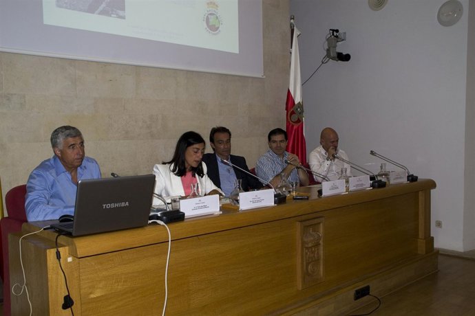 Pedro Alba, Alberto López, Miguel Pineda y Esteban Torre