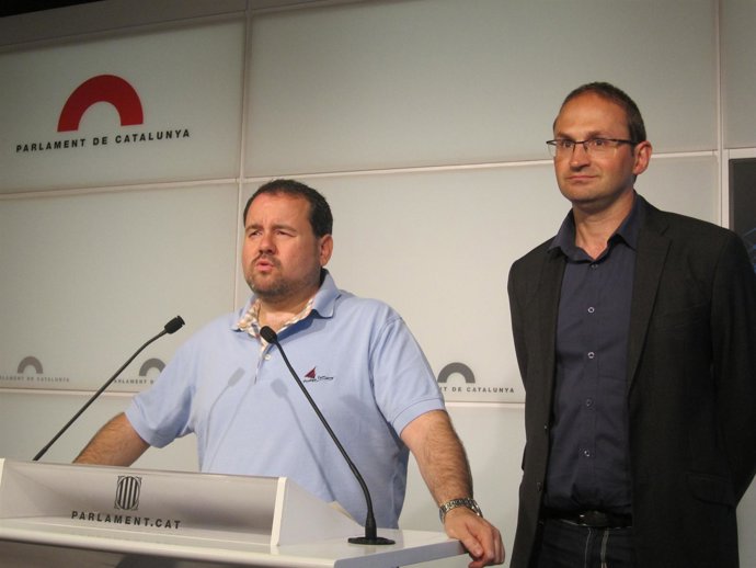 Joan Mena y Joan Herrera