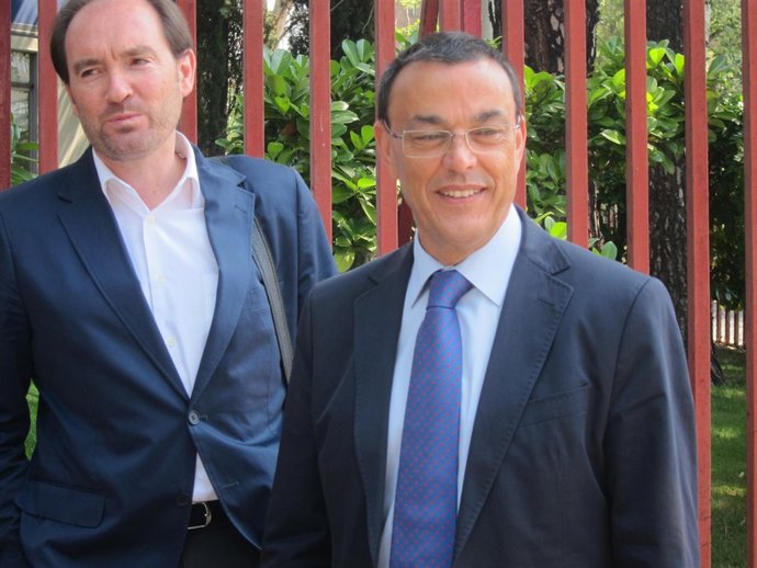 Ignacio Caraballo, tras reunirse con Renfe