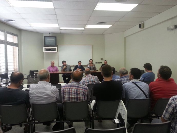 Reunión para valorar los daños de la granizada en Lleida