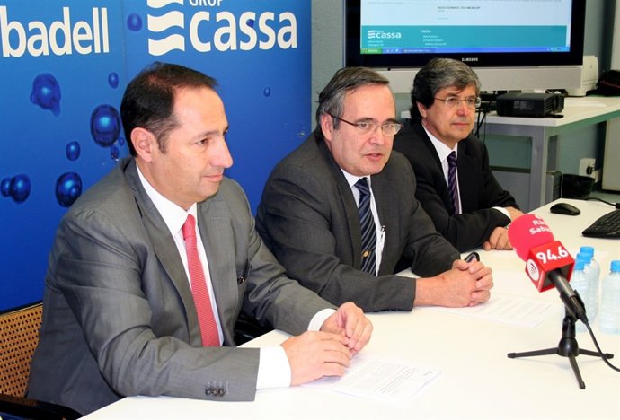 Rueda de prensa del grupo Cassa
