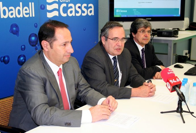 Rueda de prensa del grupo Cassa