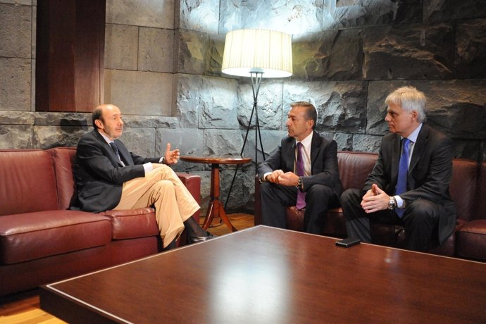 Rubalcaba se reúne con Rivero