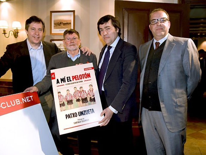 Presentación De La Reedición Del Libro 'A Mi El Pelotón', De Patxo Unzueta