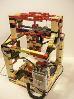 Impresora 3D con piezas de LEGO