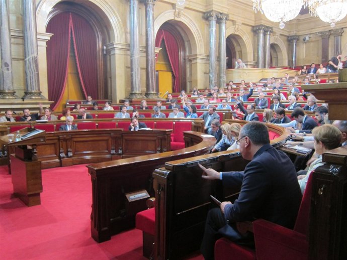 Pleno del Parlament
