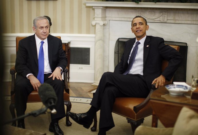 Barack Obama Y Benjamin Netanyahu