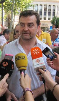 Maíllo afirma que IULV-CA estaría "preparada" para un adelanto electoral pero aboga por culminar la legislatura