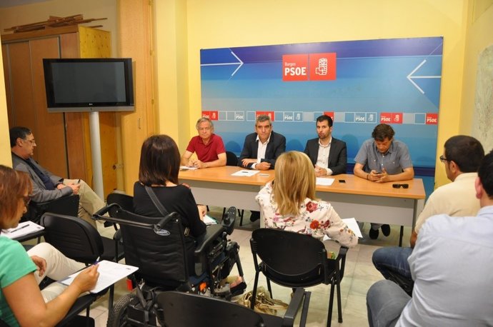 Villarrubia, en rueda de prensa en Burgos