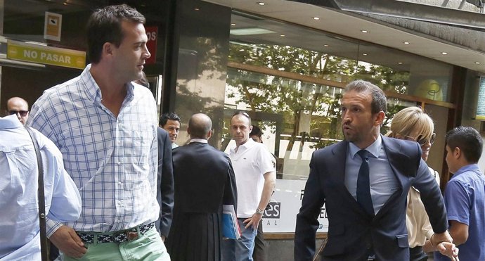 Benjamín de la Fuente, Carlos Sánchez Arenas y Luján Argüelles en juzgados