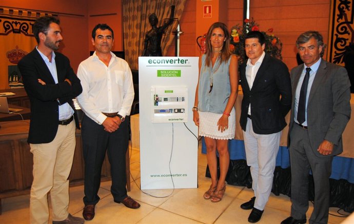 Presentación en Estepona de un sistema para evitar el robo de cobre