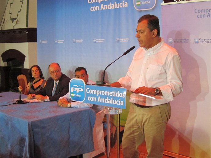 Sanz durante su intervención