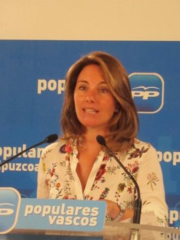 Arantza Quiroga, presidenta del PP de Euskadi