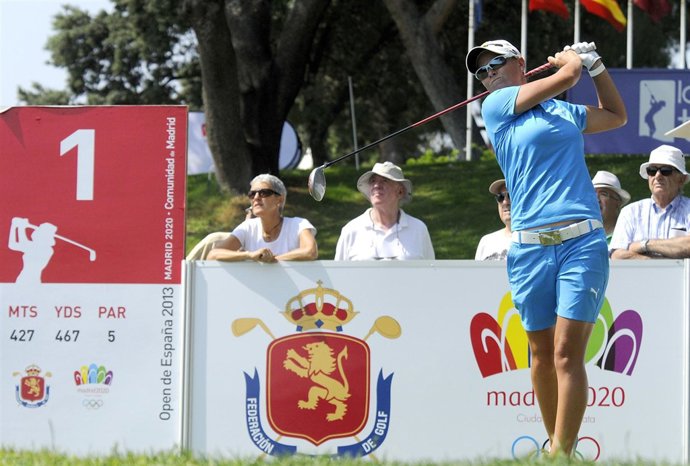 La golfista sudafricana LEE Anne Pace